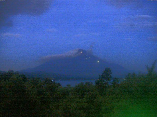 山中湖からの富士山