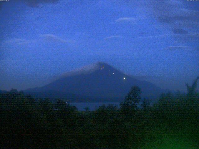 山中湖からの富士山