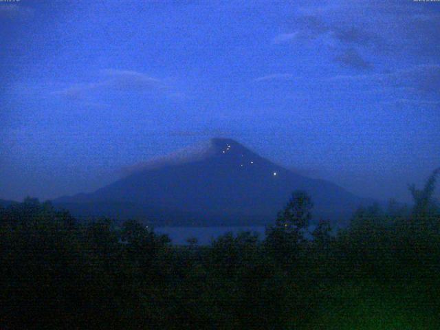 山中湖からの富士山