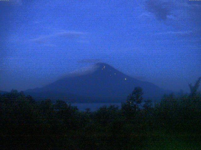山中湖からの富士山