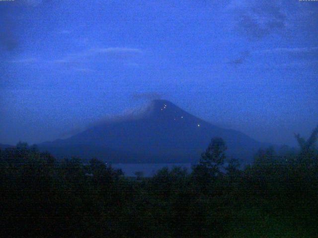 山中湖からの富士山