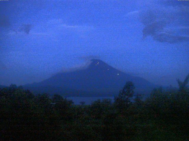 山中湖からの富士山