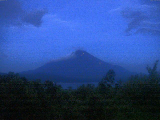 山中湖からの富士山