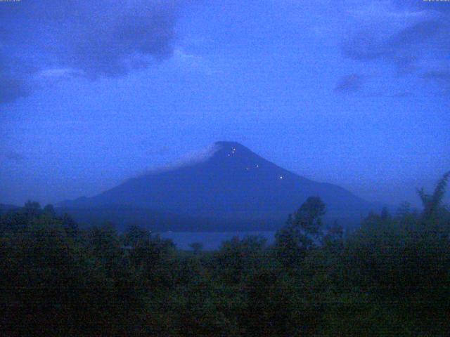 山中湖からの富士山