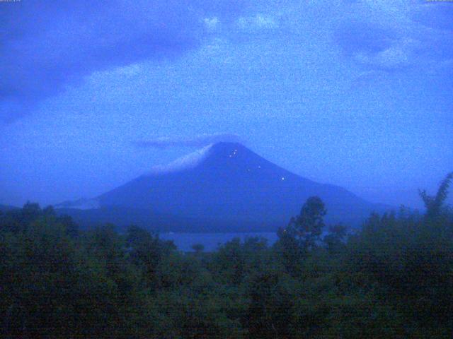山中湖からの富士山