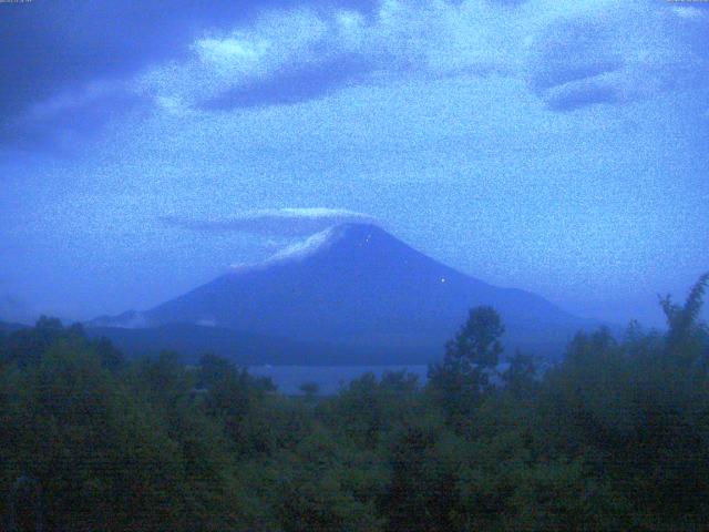 山中湖からの富士山