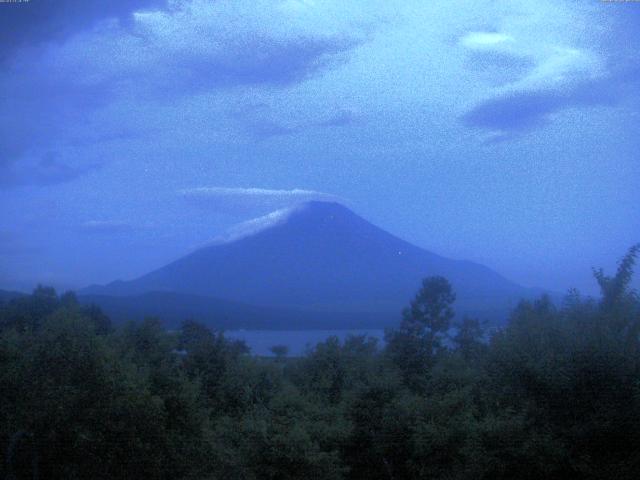 山中湖からの富士山