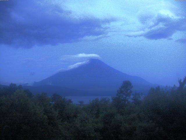 山中湖からの富士山