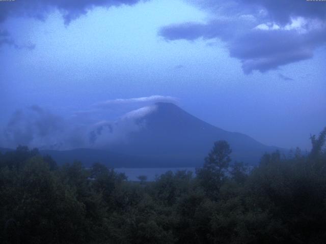 山中湖からの富士山