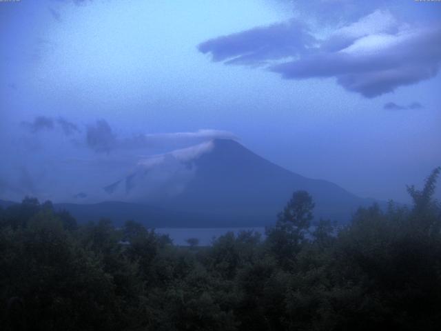 山中湖からの富士山