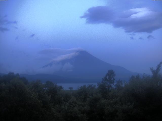 山中湖からの富士山