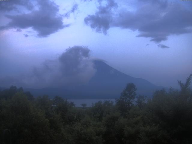 山中湖からの富士山