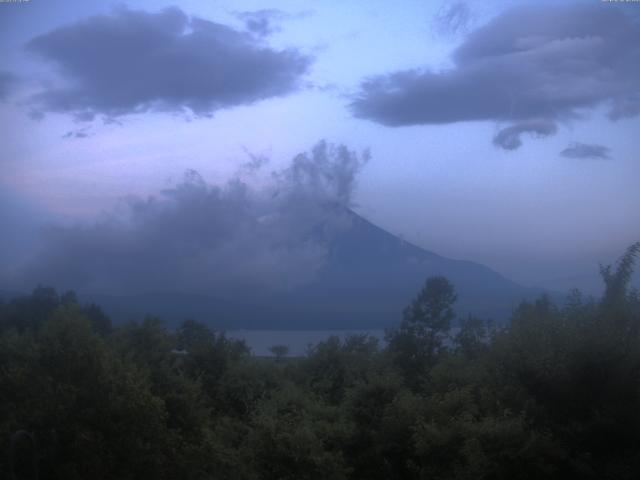 山中湖からの富士山