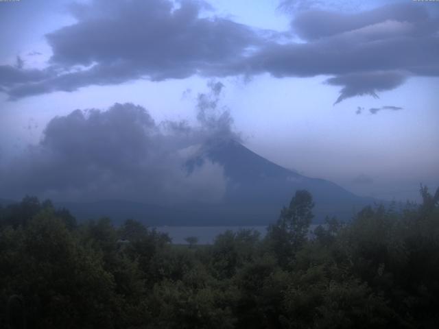 山中湖からの富士山