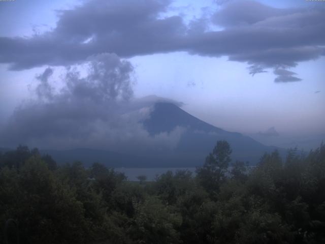 山中湖からの富士山
