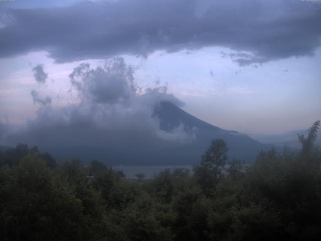 山中湖からの富士山