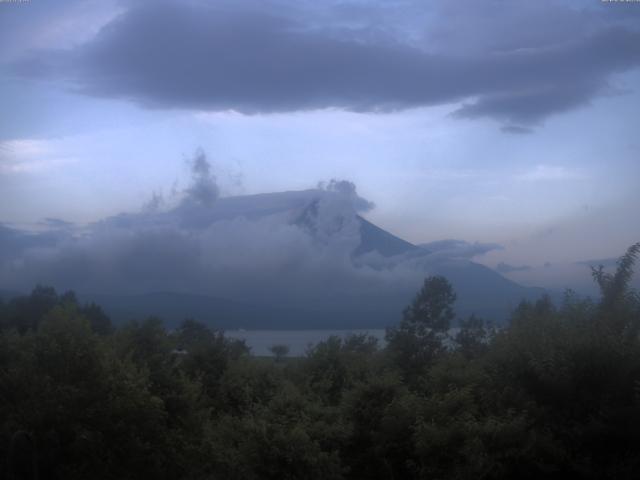 山中湖からの富士山