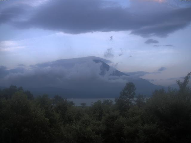 山中湖からの富士山