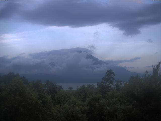 山中湖からの富士山