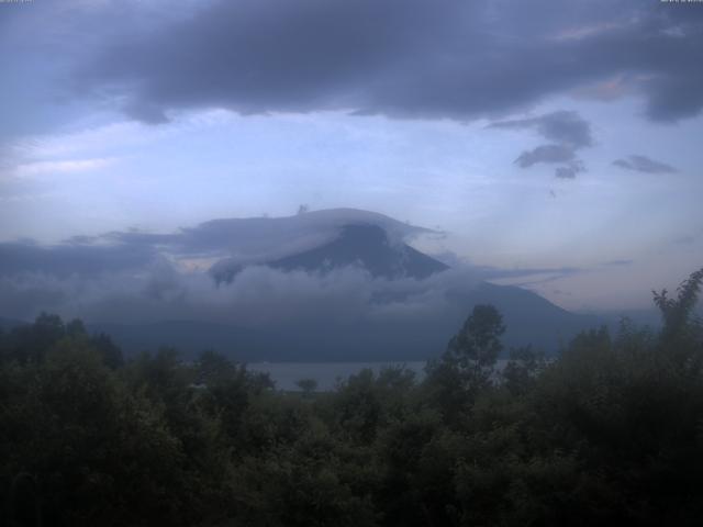 山中湖からの富士山