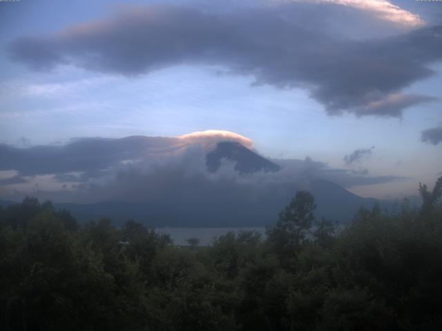 山中湖からの富士山