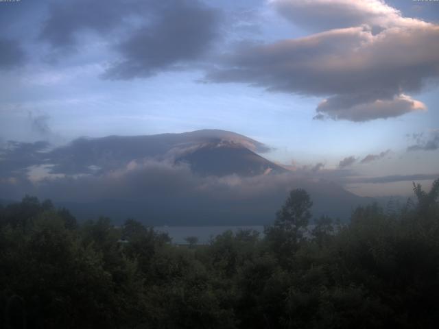 山中湖からの富士山