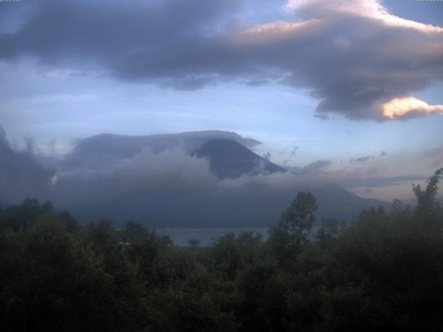 山中湖からの富士山
