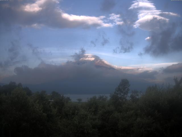 山中湖からの富士山