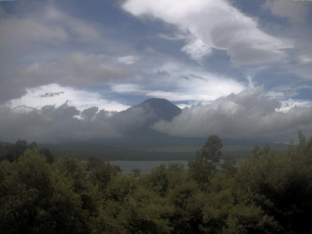 山中湖からの富士山