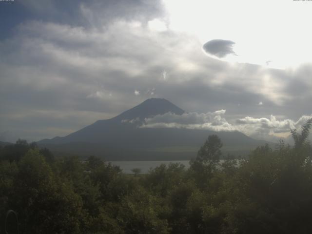 山中湖からの富士山
