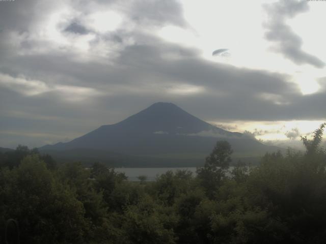 山中湖からの富士山