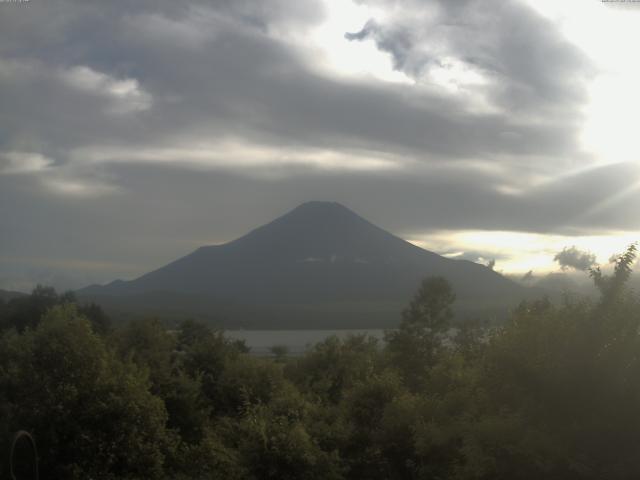 山中湖からの富士山