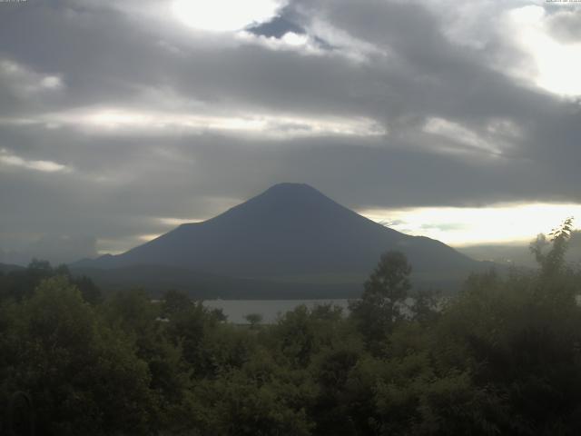 山中湖からの富士山