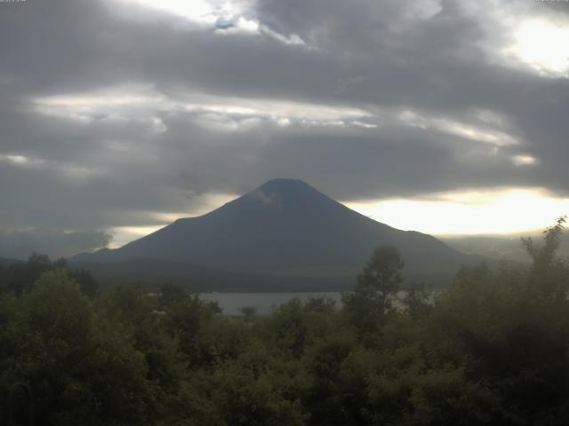 山中湖からの富士山