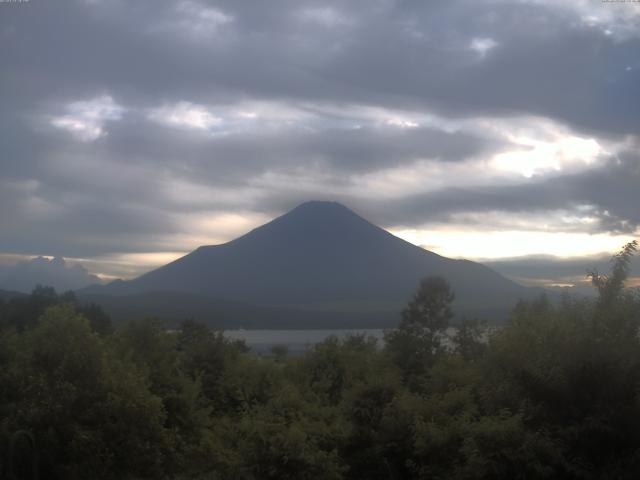 山中湖からの富士山