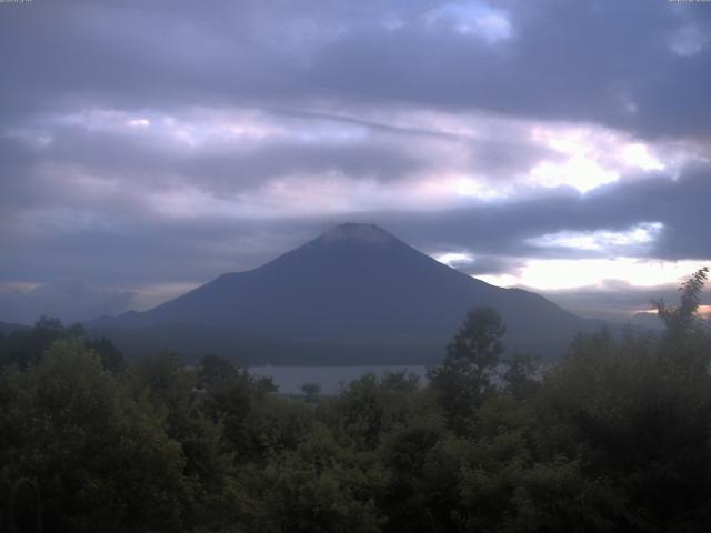 山中湖からの富士山