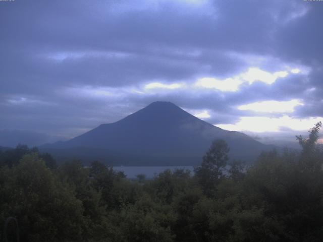 山中湖からの富士山