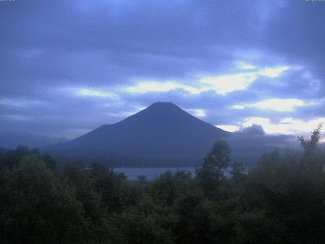 山中湖からの富士山