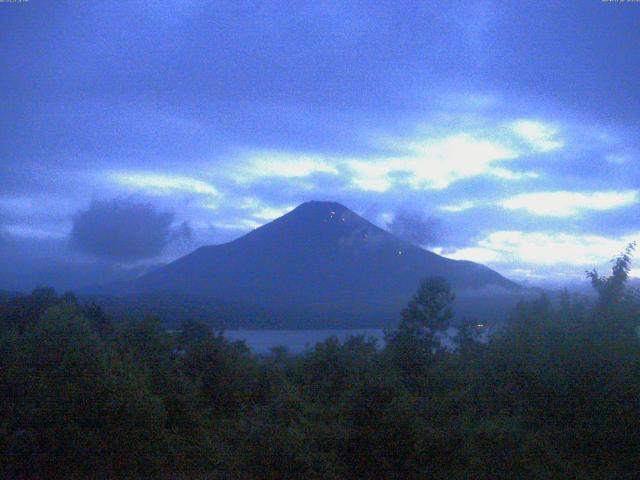 山中湖からの富士山