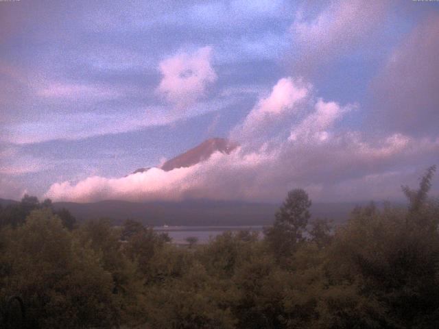 山中湖からの富士山