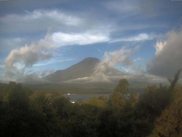 山中湖からの富士山
