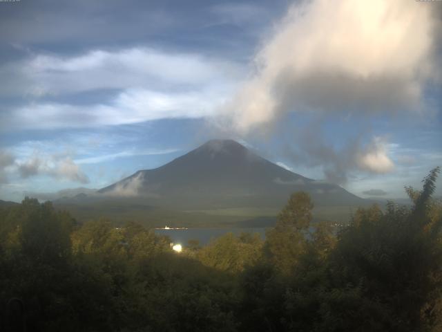 山中湖からの富士山