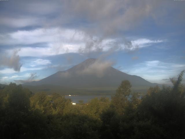山中湖からの富士山