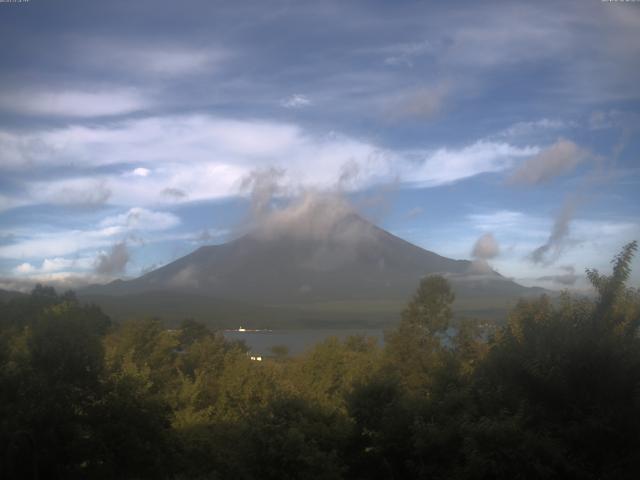 山中湖からの富士山