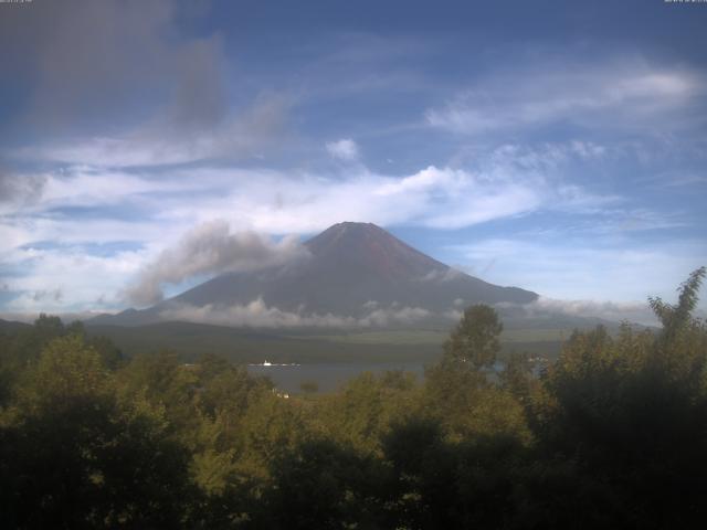 山中湖からの富士山