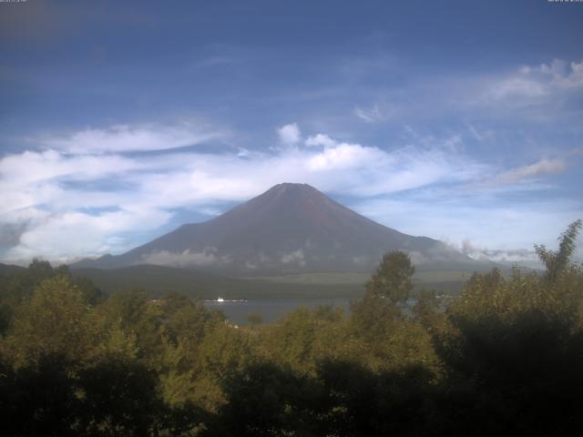 山中湖からの富士山