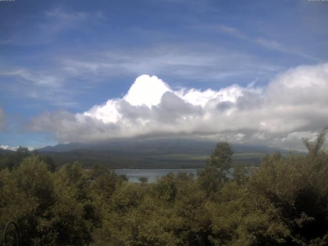 山中湖からの富士山