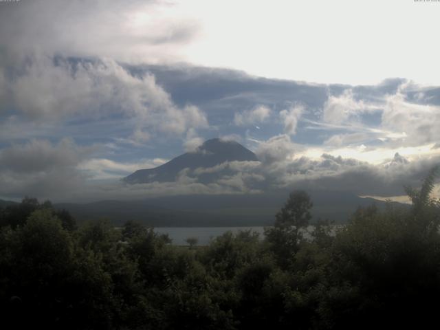 山中湖からの富士山