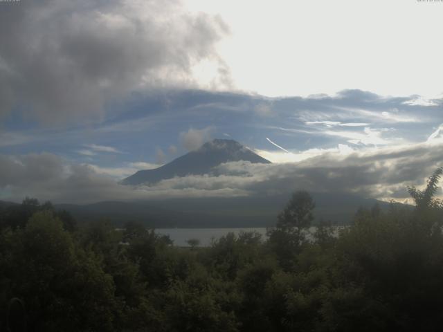 山中湖からの富士山