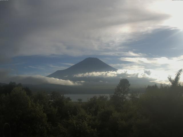 山中湖からの富士山